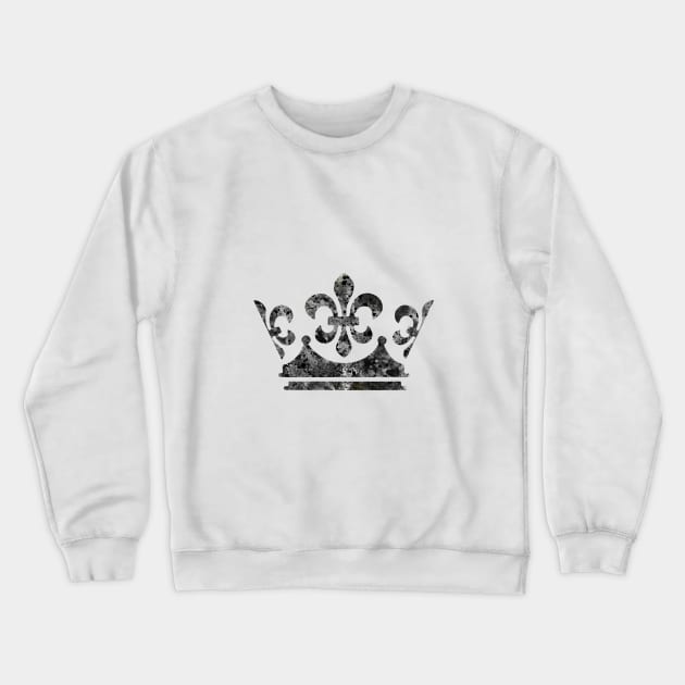 Queen Crown Crewneck Sweatshirt by RosaliArt